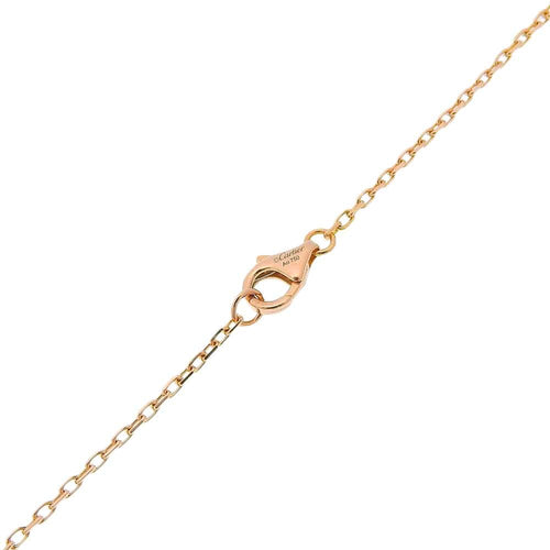 Collier Cartier Love Interlocking - Collier en or rose 18K et diamants 58 Facettes lblvx3vjzf