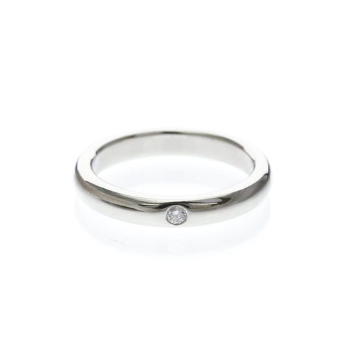 Bague 46 Tiffany & Co. Elsa Peretti - Bague en platine et diamant 58 Facettes w64mjev68t