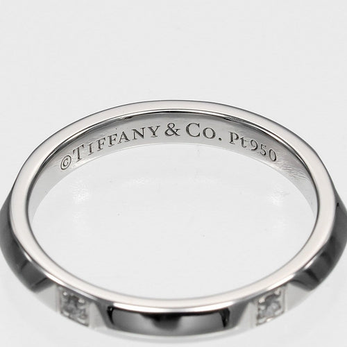 Bague 51 Tiffany & Co. True - Bague en platine et diamants 58 Facettes n1yynnd1ck