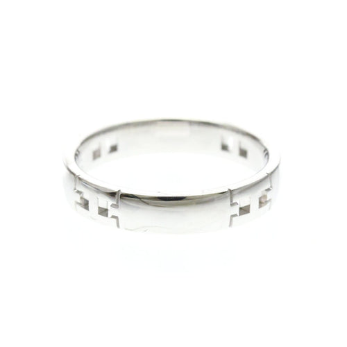 Bague 49 Hermès Hercules - Bague en or blanc 18 carats 58 Facettes uujgalgwss