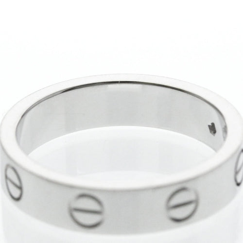 Bague 49 Cartier Love - Alliance en or blanc 18K et diamant 58 Facettes uy09pyo4l2