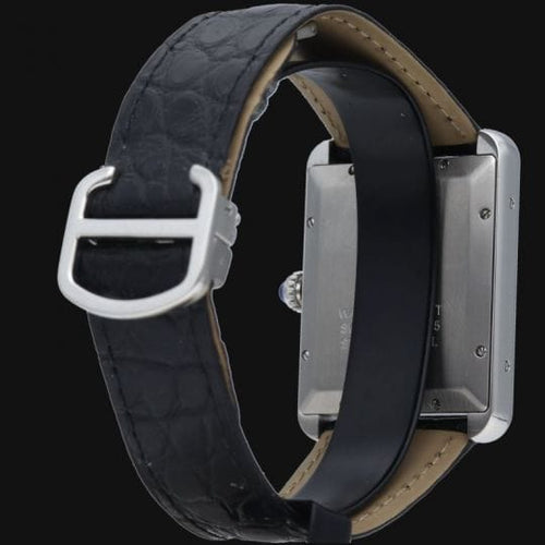Montre Cartier Tank Solo XL - Montre en acier 58 Facettes MT47844