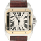 Cartier Santos 100 XL - Montre en acier et or jaune