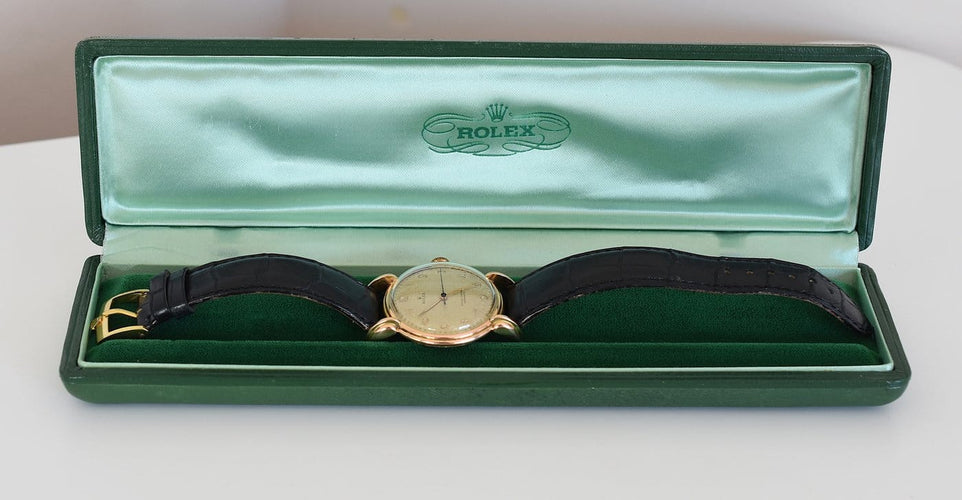 Rolex Precision - Montre Chronomètre réf. 4579 en or rose 18 carats 58 Facettes RO-2623