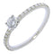 46 Cartier Étincelle - Bague solitaire en platine et diamants G/VS1 58 Facettes m4rqkjwks8
