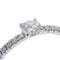 46 Cartier Étincelle - Bague solitaire en platine et diamants G/VS1 58 Facettes m4rqkjwks8