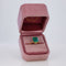 60 Bague en or jaune 18 carats avec émeraude naturelle 58 Facettes R0011