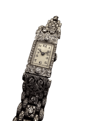 Liberty - Montre en platine, or blanc et diamants 58 Facettes ORL4523PT