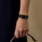 Cartier Tank Must - Montre grand modèle en argent plaqué or, cadran Onyx 58 Facettes A1217