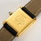 Cartier Tank Must - Montre grand modèle en argent plaqué or, cadran Onyx 58 Facettes A1217