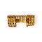 Bracelet maille ajourée en or jaune 58 Facettes 330099340