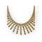 Collier plastron à pampilles en or jaune 58 Facettes 330099341