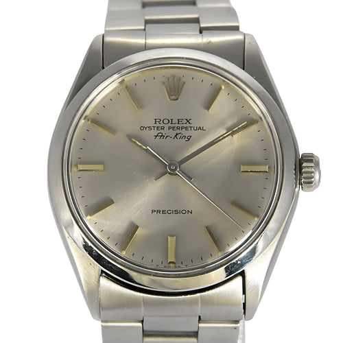 Rolex Air-King - Montre en acier cadran gris 58 Facettes A1223