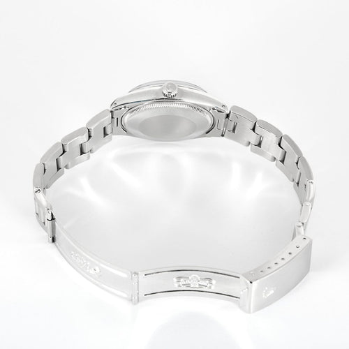 Rolex Air-King - Montre en acier cadran gris 58 Facettes A1223