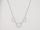 Christian Dior Rose des Vents - Collier 3 motifs en or blanc et diamants 58 Facettes 276467