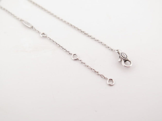 Christian Dior Rose des Vents - Collier 3 motifs en or blanc et diamants 58 Facettes 276467