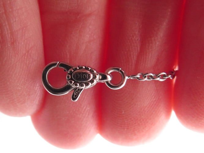 Christian Dior Rose des Vents - Collier 3 motifs en or blanc et diamants 58 Facettes 276467