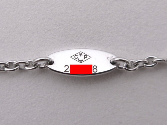 Christian Dior Rose des Vents - Collier 3 motifs en or blanc et diamants 58 Facettes 276467