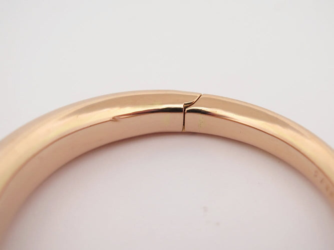 Chaumet - Bracelet jonc en or rose 18k 58 Facettes 276385