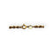Chaîne maille torsadée 68 cm en or jaune 750 58 Facettes 330099342