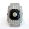 59 Bague en or blanc 18 ct avec diamants et onyx 58 Facettes 286/26 E