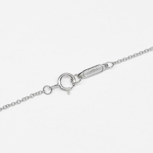 Tiffany & Co. Crown Key - Pendentif en or blanc et diamants 58 Facettes ydq5x3613g