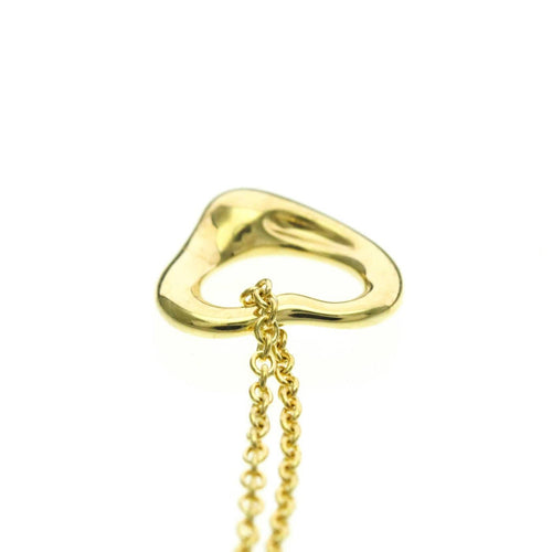 Tiffany & Co. Elsa Peretti - Pendentif Open Heart en or jaune 18K 58 Facettes f0bezc7ic4