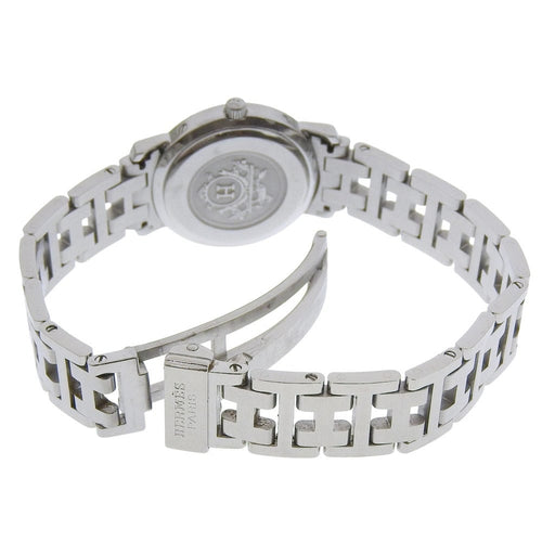 Hermès Clipper - Montre quartz en acier inoxydable 58 Facettes ooa7va2jfr