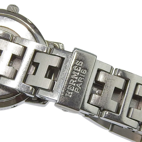 Hermès Clipper - Montre quartz en acier inoxydable 58 Facettes ooa7va2jfr