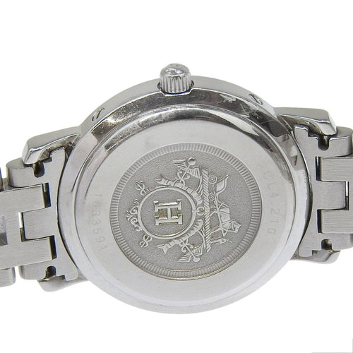 Hermès Clipper - Montre quartz en acier inoxydable 58 Facettes ooa7va2jfr