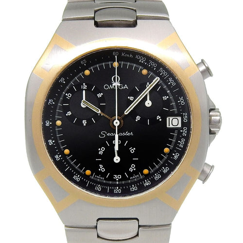 Omega Seamaster Polaris - Montre Day-Date quartz en acier 58 Facettes bl10z0umas
