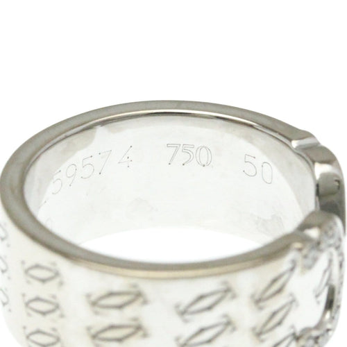 50 Cartier 2C - Bague en or blanc 18K 58 Facettes k5sexzxyv4