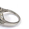 56 Bague en or blanc 18 kt avec diamants 58 Facettes 143/26 A