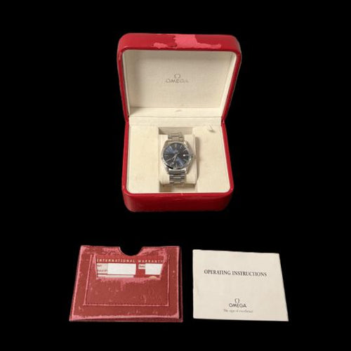 Omega Seamaster Aqua Terra - Montre en acier 58 Facettes MT46356