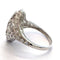 54 Bague en or blanc 18 kt avec diamants 58 Facettes 296/26 C