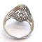 54 Bague en or blanc 18 kt avec diamants 58 Facettes 296/26 C
