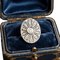 Bague en platine et diamants