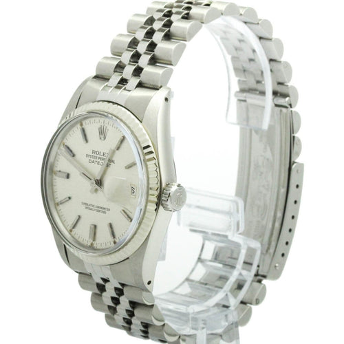 Rolex Oyster Perpetual Datejust - Montre automatique en acier et or blanc 58 Facettes z3ucjtng0u