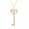 Tiffany & Co. Enchant - Pendentif clé cœur en or rose et diamant 58 Facettes hz7be8pvk9