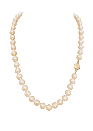Collier choker 51 perles de culture Akoya, fermoir en or 18k 58 Facettes 940