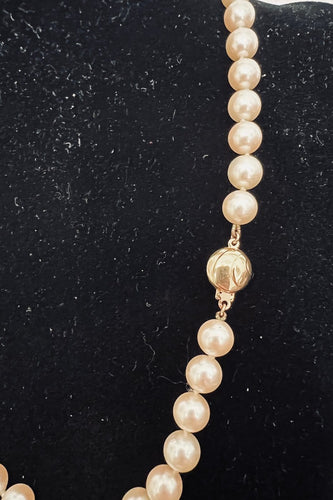 Collier choker 51 perles de culture Akoya, fermoir en or 18k 58 Facettes 940