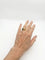 Bague 51 Bague jonc en or jaune, perle de Tahiti et diamants 58 Facettes BAG-1108-03