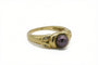 Bague 51 Bague jonc en or jaune, perle de Tahiti et diamants 58 Facettes BAG-1108-03
