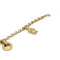 Bracelet trois charms en or jaune 58 Facettes 260207R