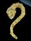 Broche chimère lion-serpent en or jaune, or blanc 18 carats et diamants 58 Facettes broche 43