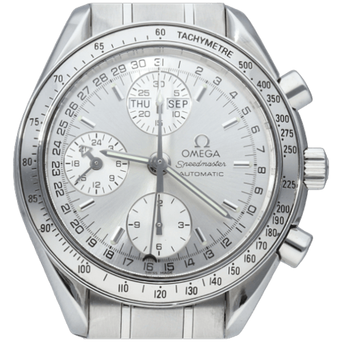 Omega Speedmaster - Montre Day Date Chronograph en acier 58 Facettes MT44270