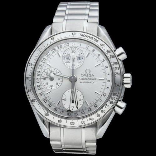 Omega Speedmaster - Montre Day Date Chronograph en acier 58 Facettes MT44270