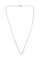 Chaîne - Collier maille gourmette en or jaune 58 Facettes CHA 002