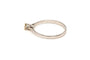 53 Bague contemporaine en or blanc et diamant 58 Facettes 19411