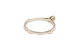 53 Bague contemporaine en or blanc et diamant 58 Facettes 19411